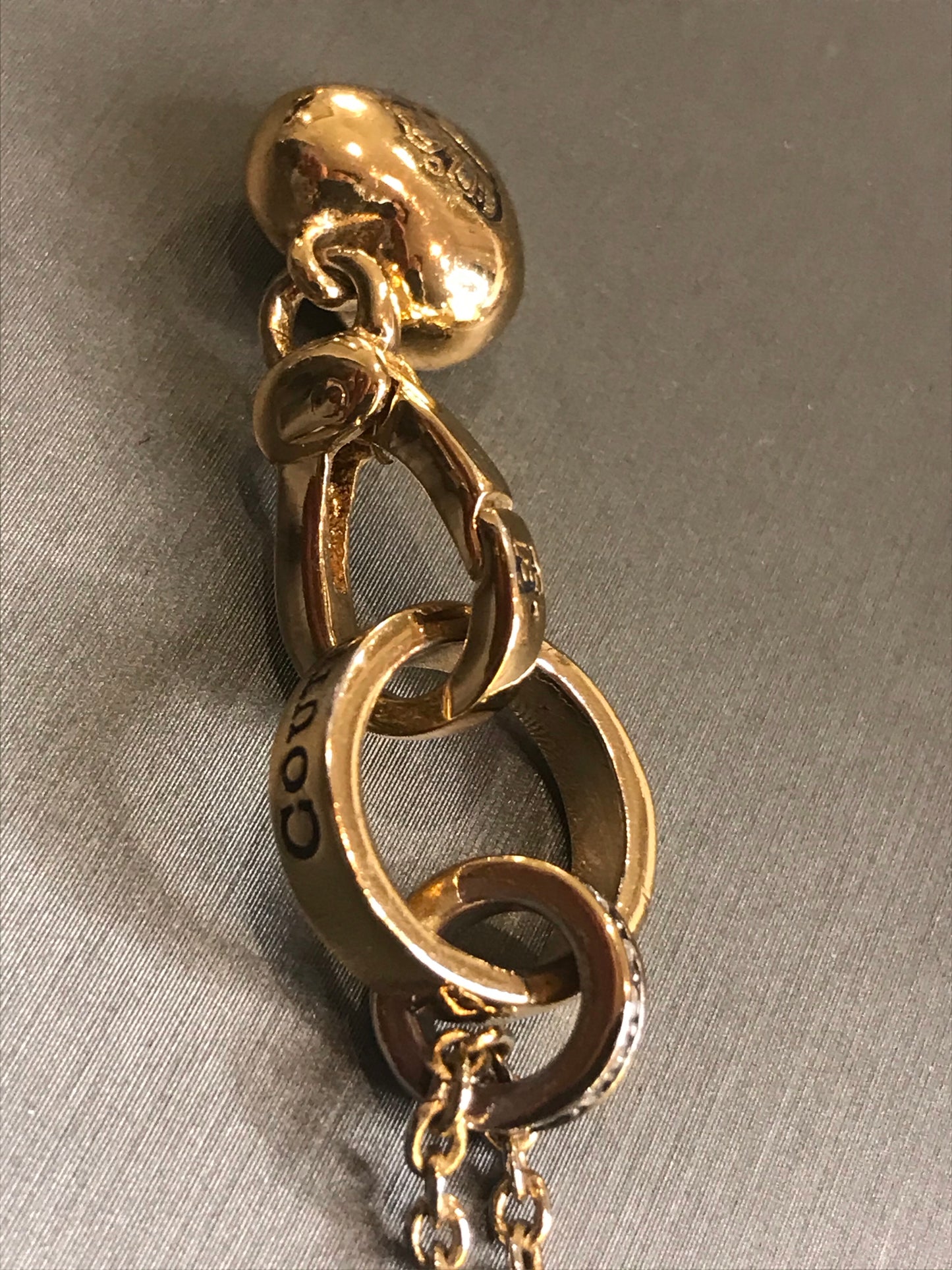 Juicy Couture Gold-Plated Iconic Necklace