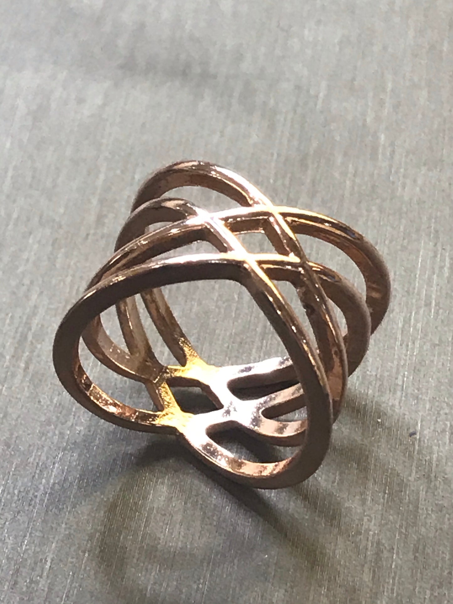Rose Gold-Plated Queen of the Universe Ring