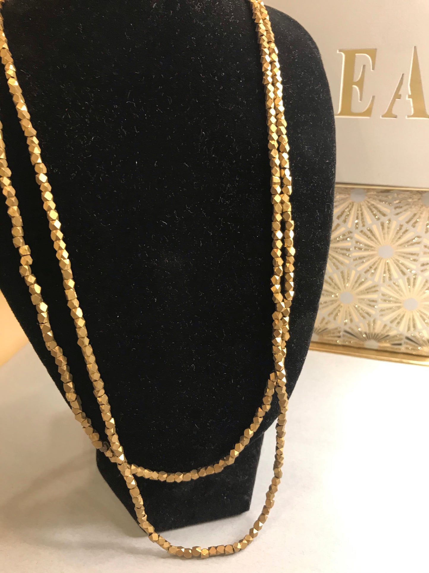 Midnight Disco Necklace (double length)