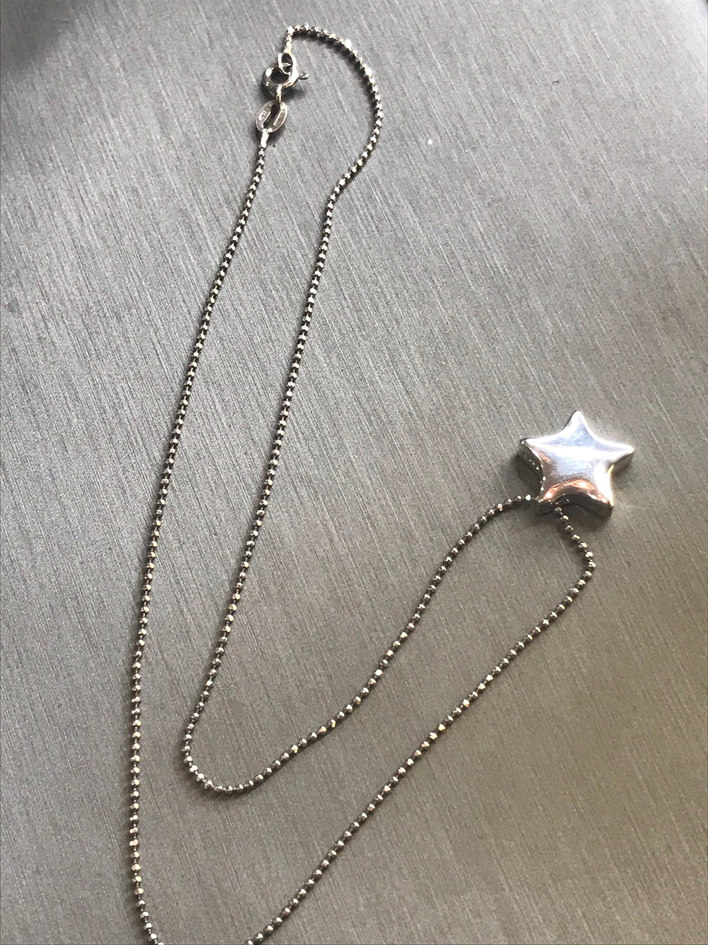 You’ll Always Be My Star Silver Necklace