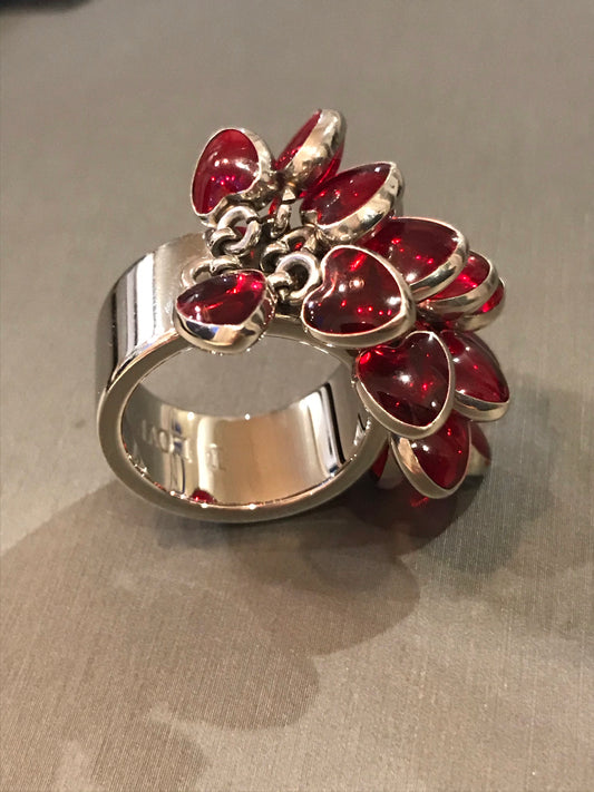 Bouquet of Love Heart Ring