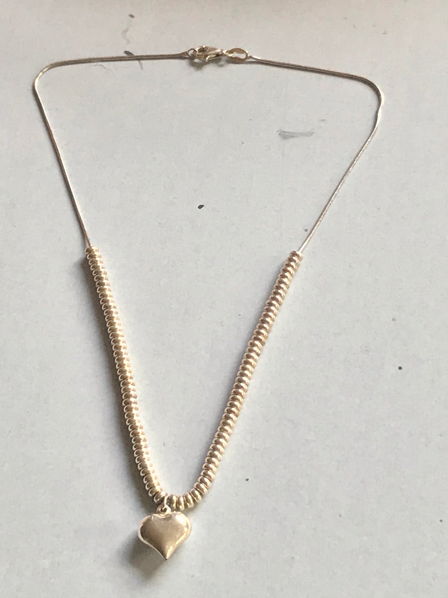 Silver Sweetie Pie Necklace