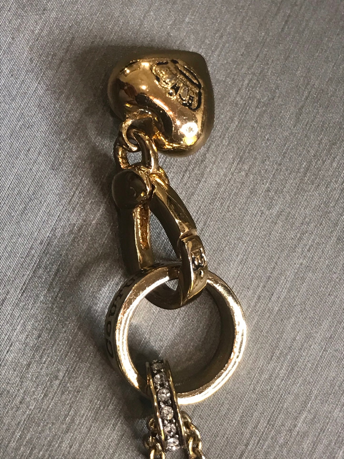 Juicy Couture Gold-Plated Iconic Necklace