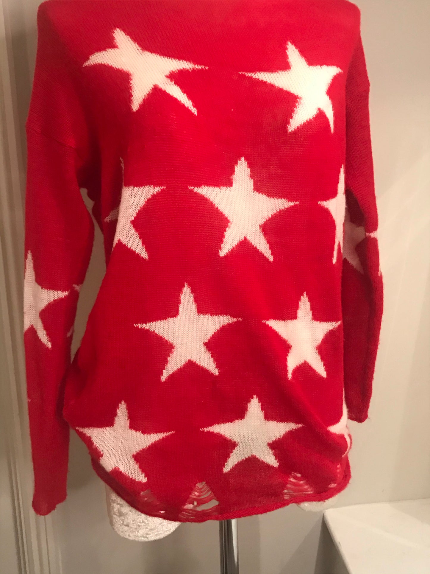 Lucky Star Knitted Jumper