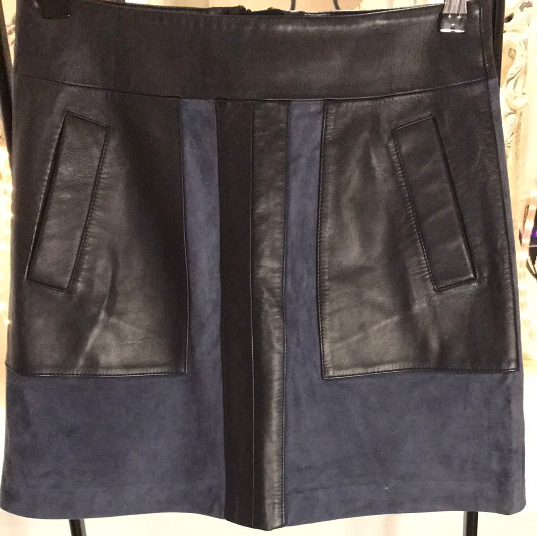 I'm Black and Blue Skirt