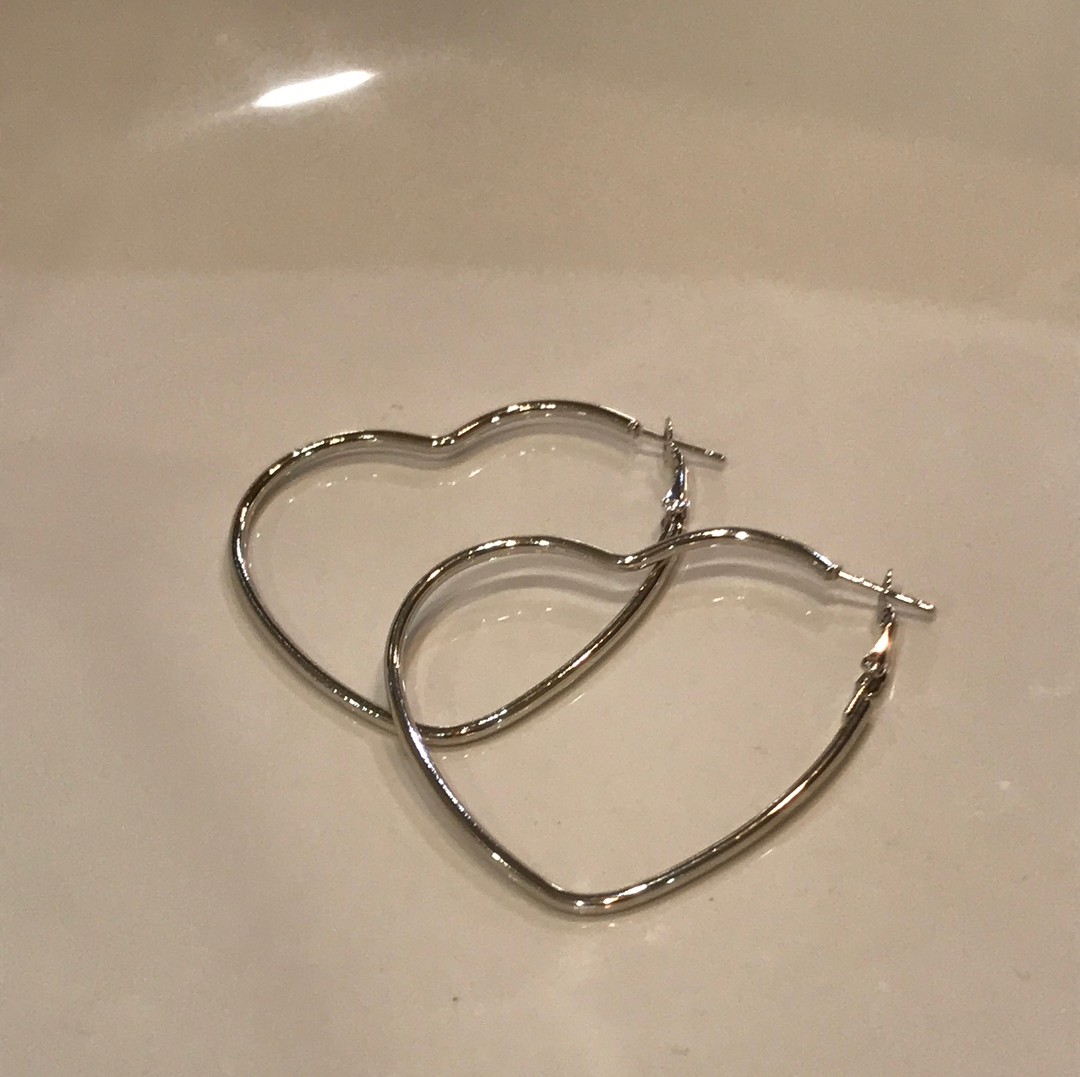 Supersized Love Earrings