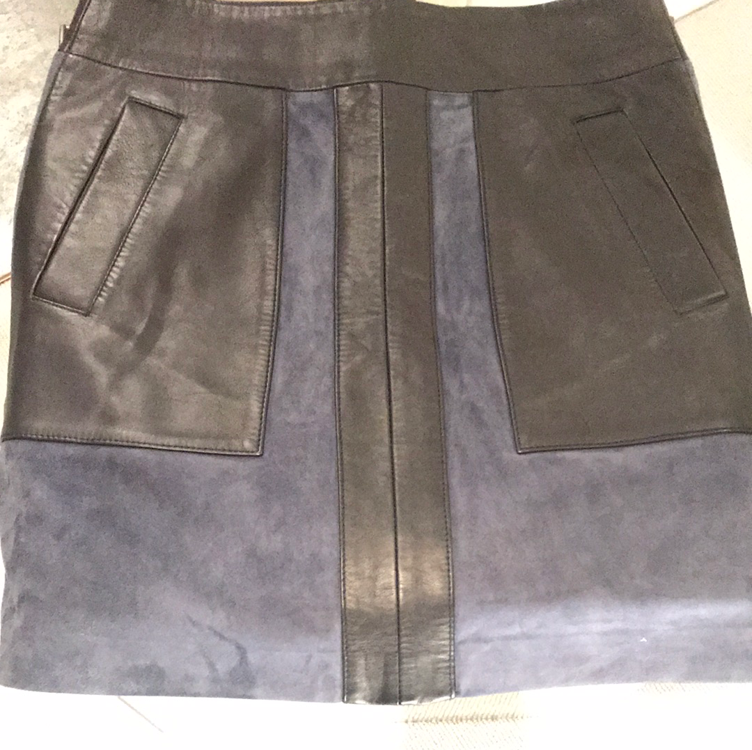 I'm Black and Blue Skirt