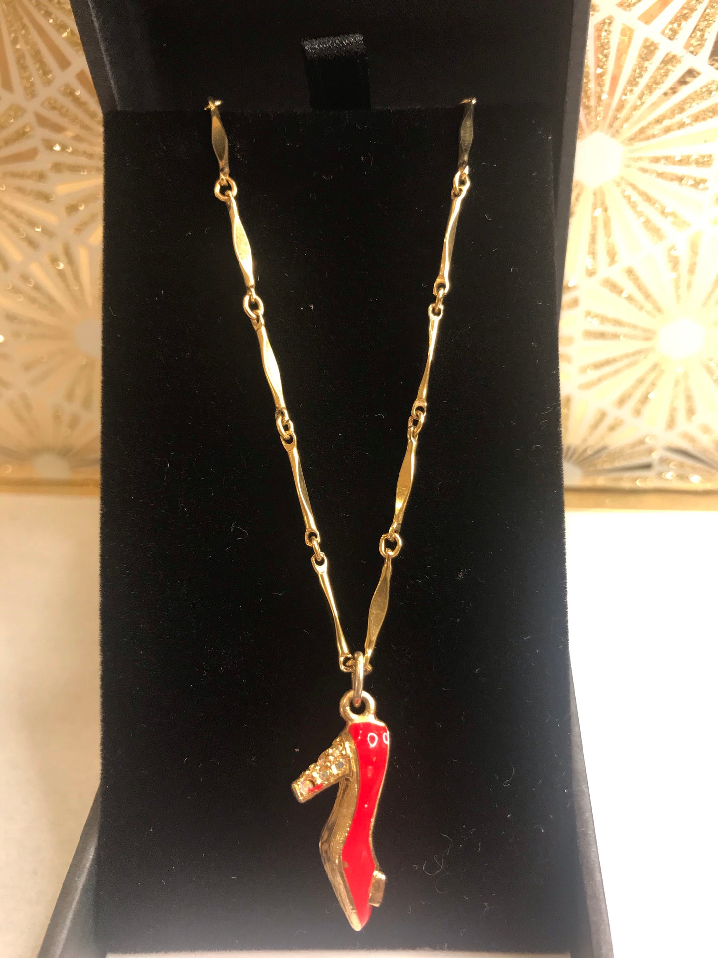 Glass Slipper Necklace