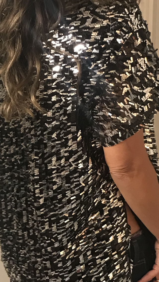 ‘All That Sparkles’ Sequin Party Top