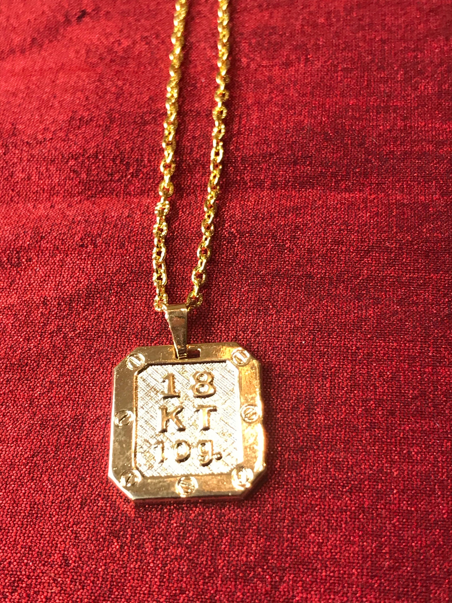 Gold Standard Necklace