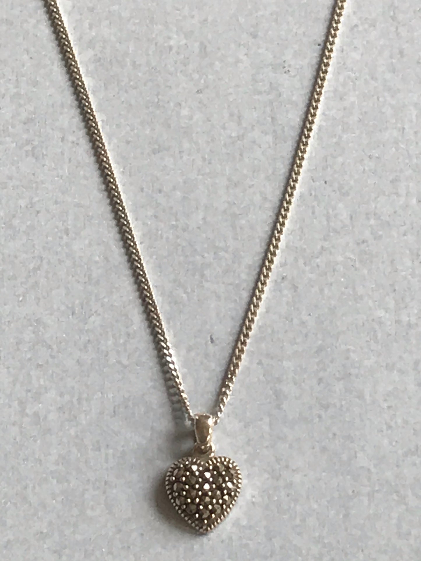 Glittering Prize Heart Necklace