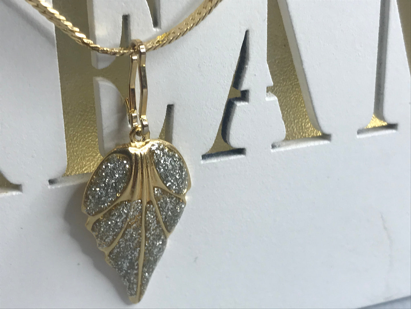 Leaf Me Alone Gold Necklace