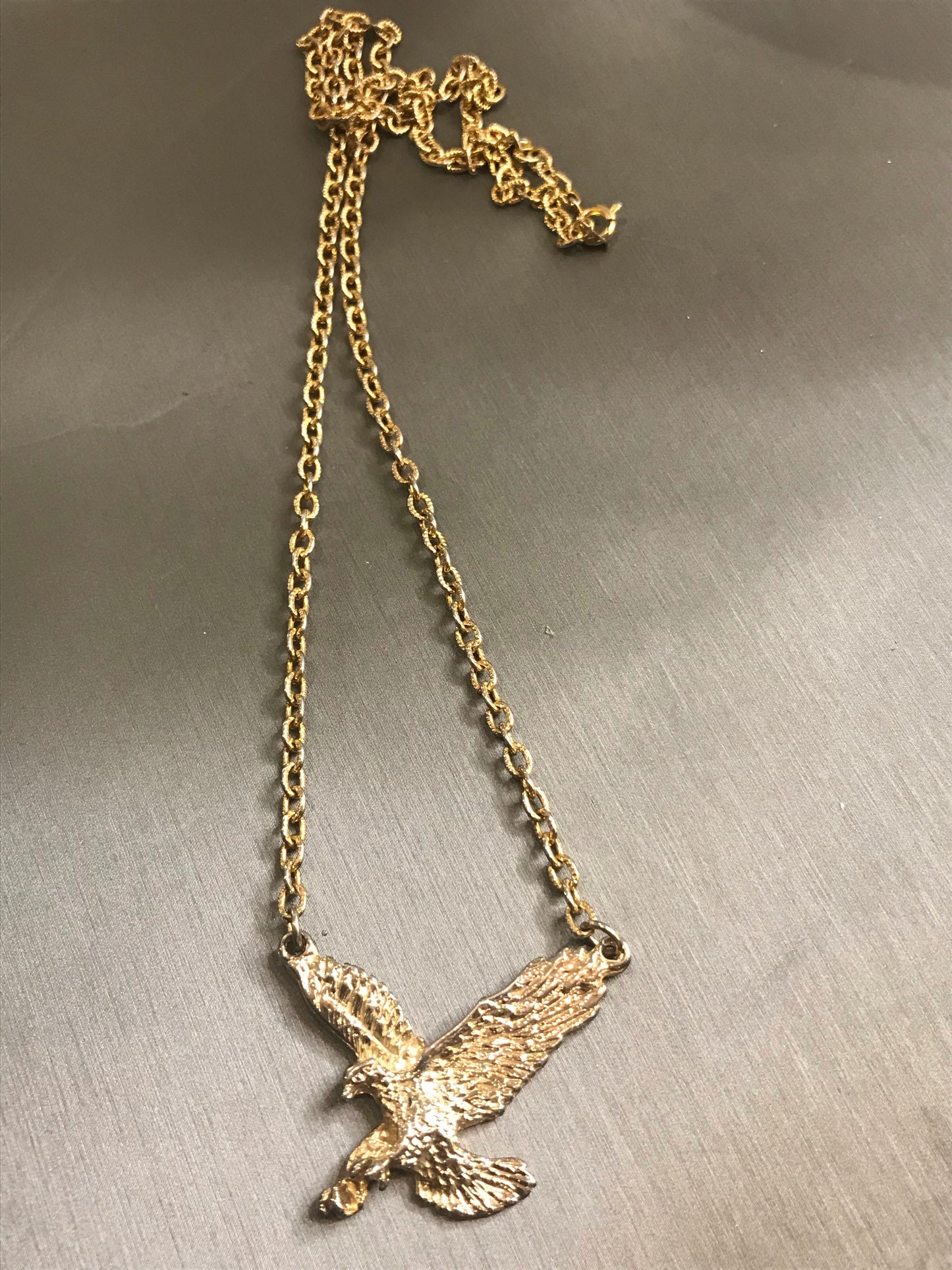 Fly Like An Eagle Gold Necklace