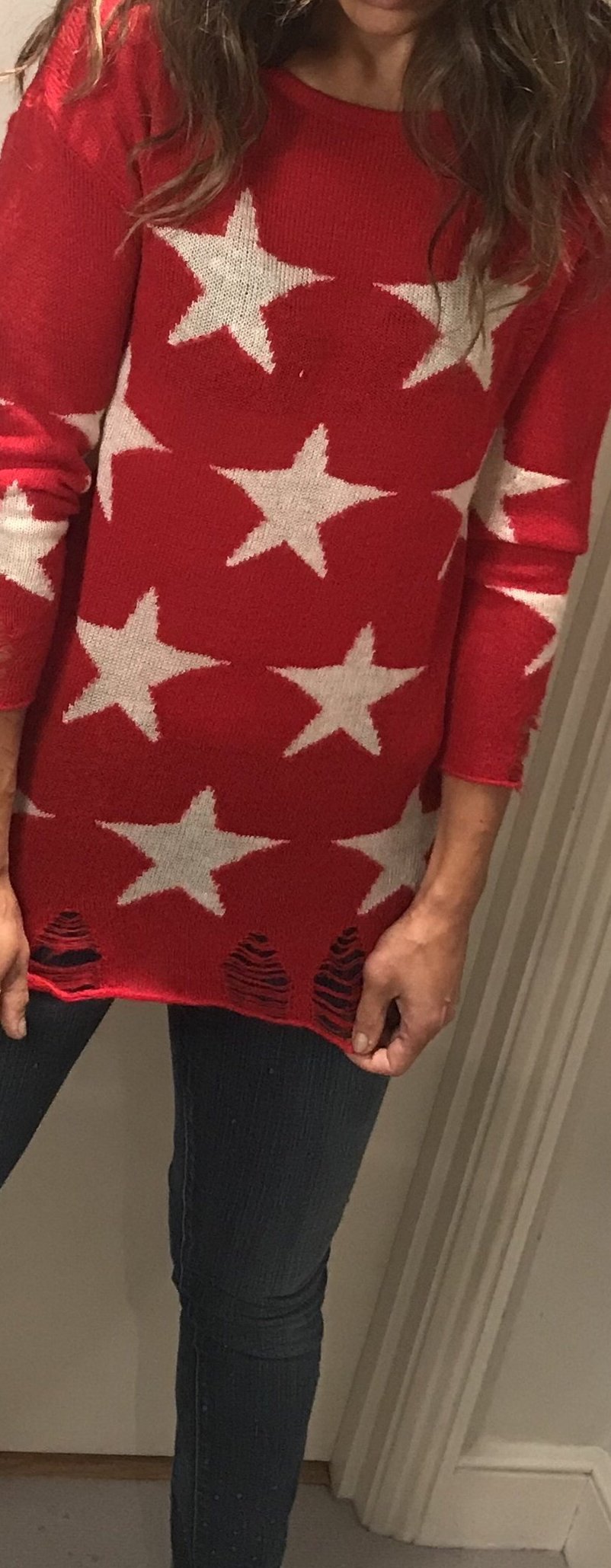 Lucky Star Knitted Jumper