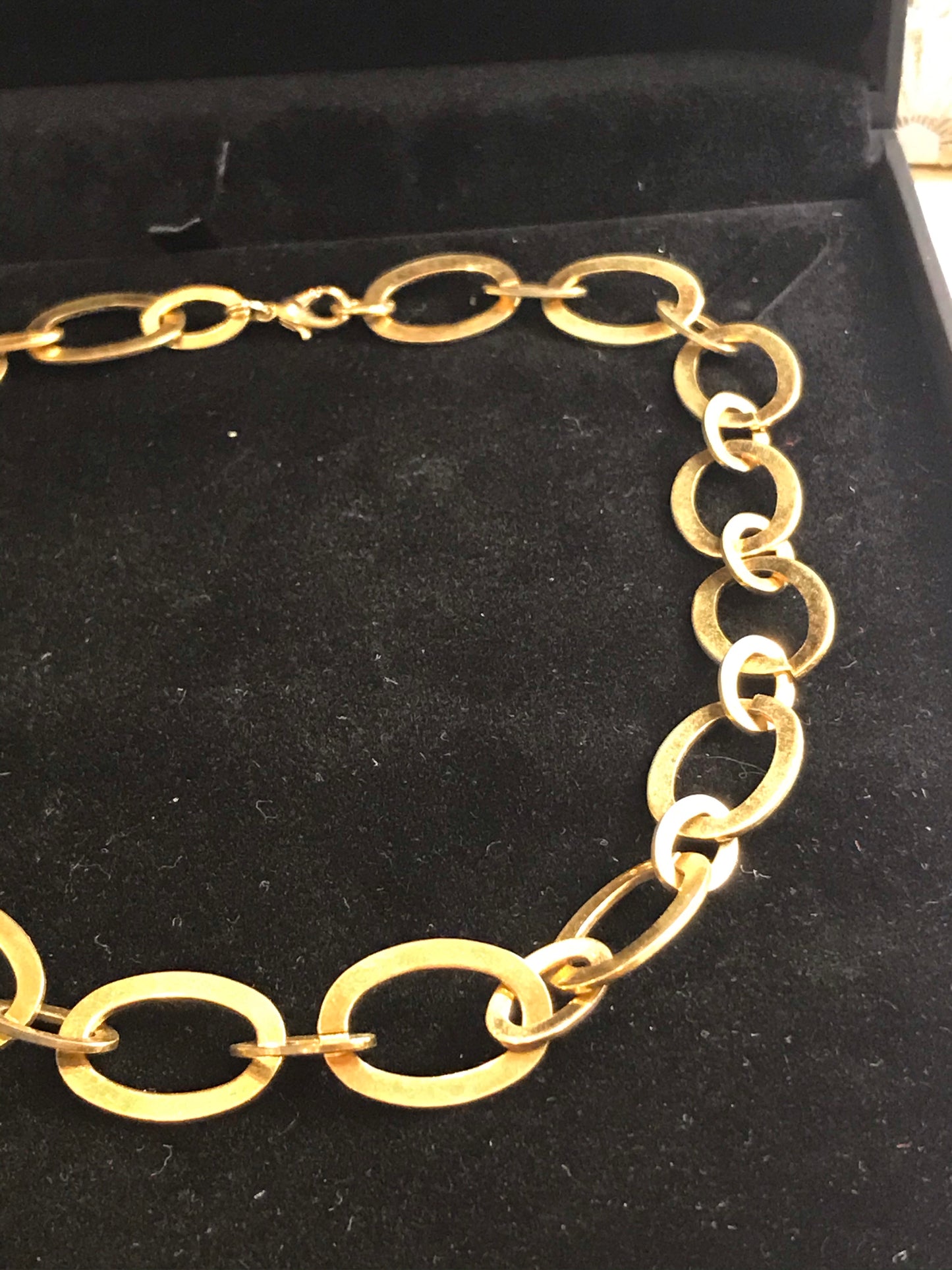 Goldilocks Chain Link Necklace