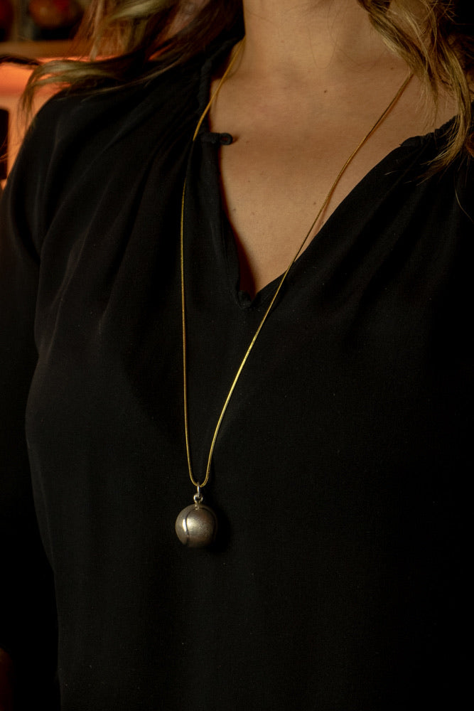 ‘Soothing Magic Ringing Ball’ Necklace