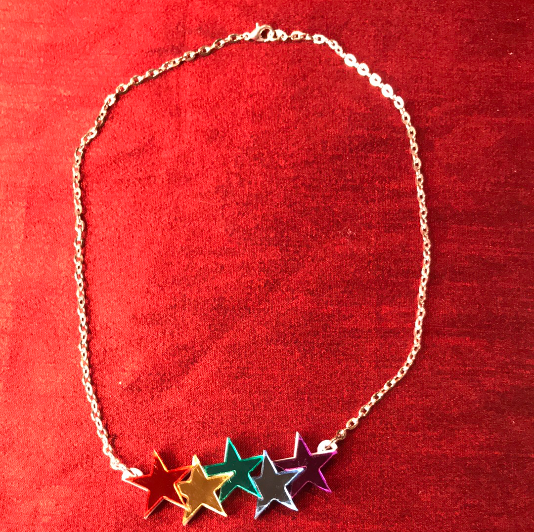 Superstar Baby Acrylic Necklace