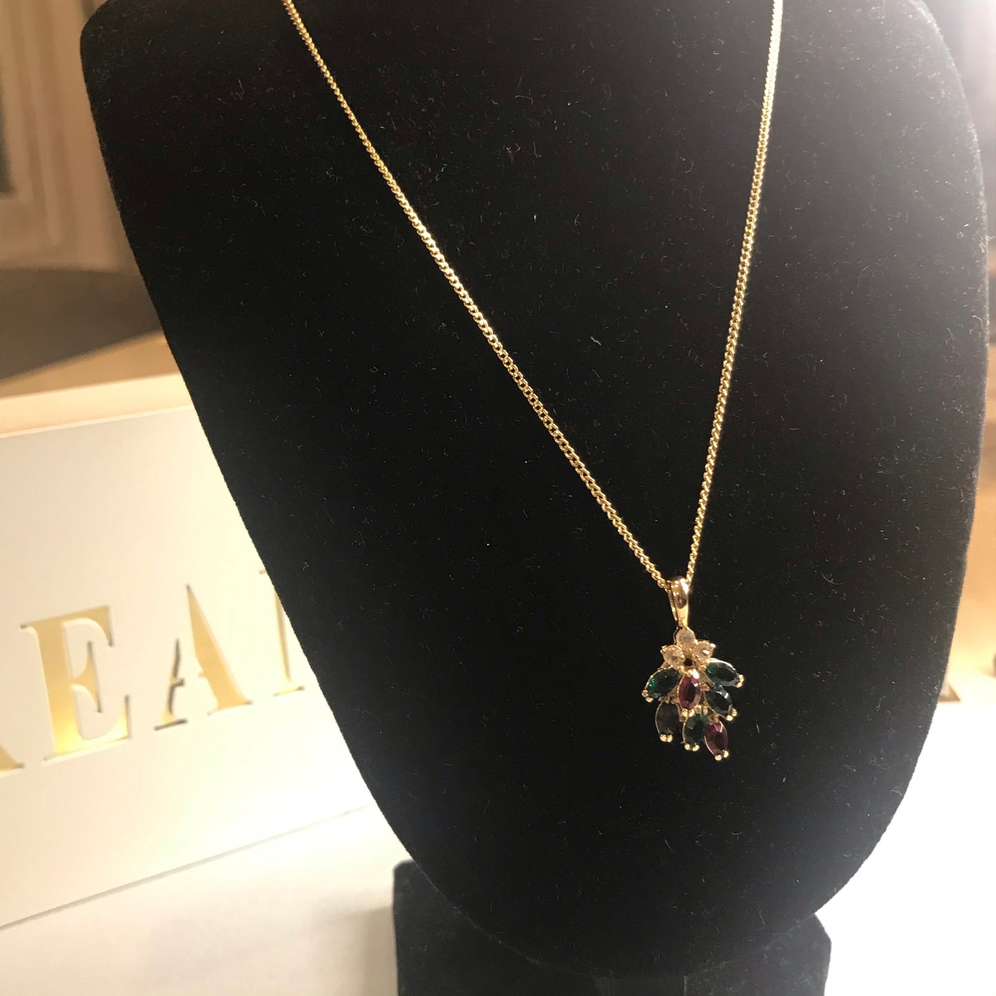 Festive Gemstone Necklace