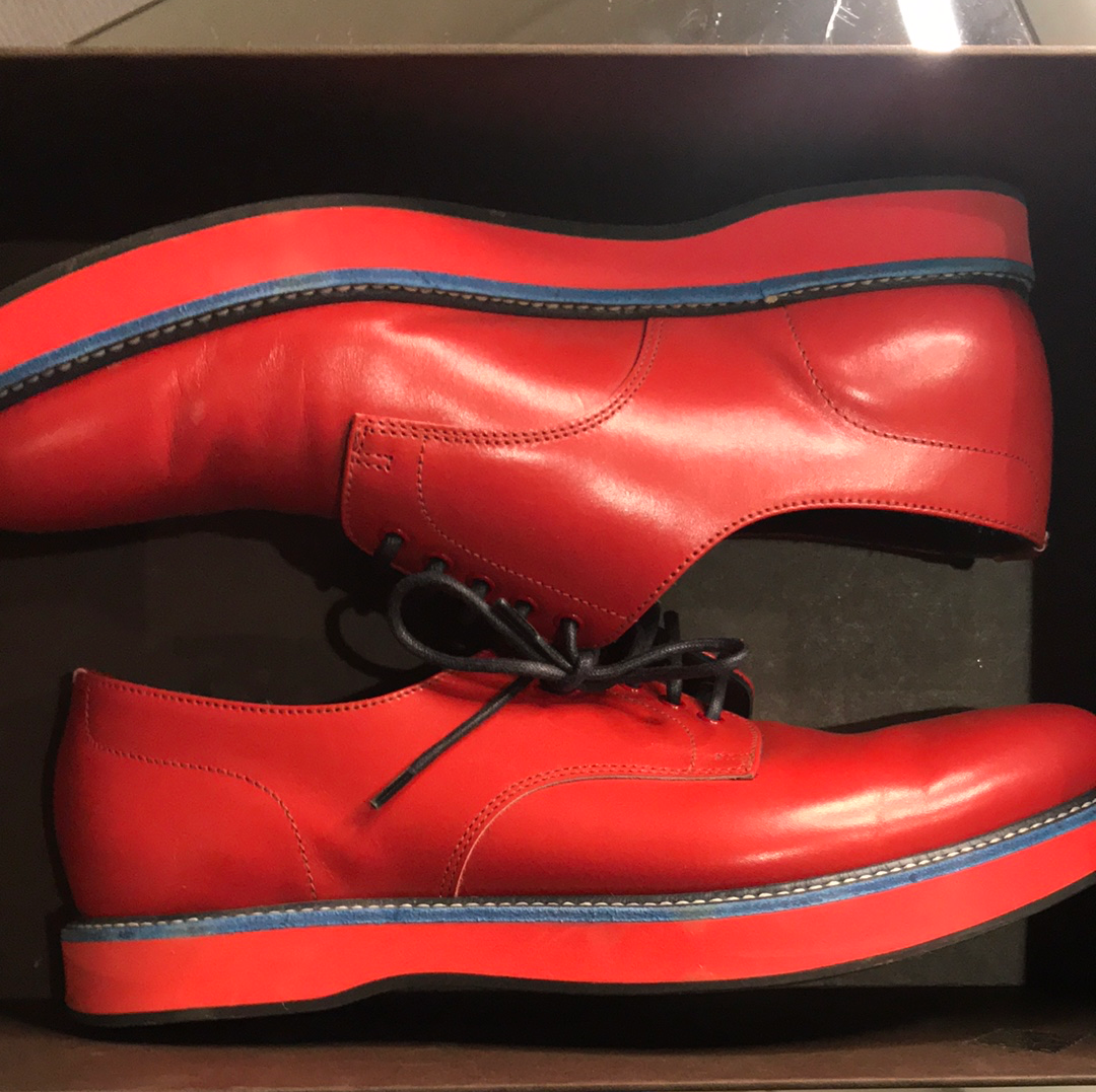 Church’s Red Leather Brogues (size 38)