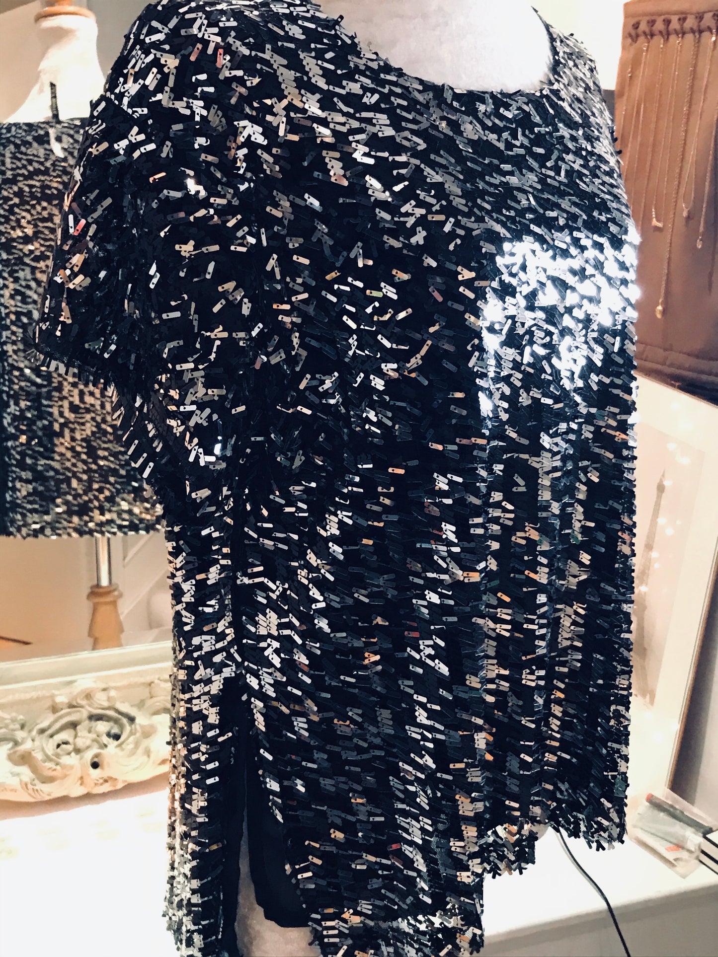 ‘All That Sparkles’ Sequin Party Top