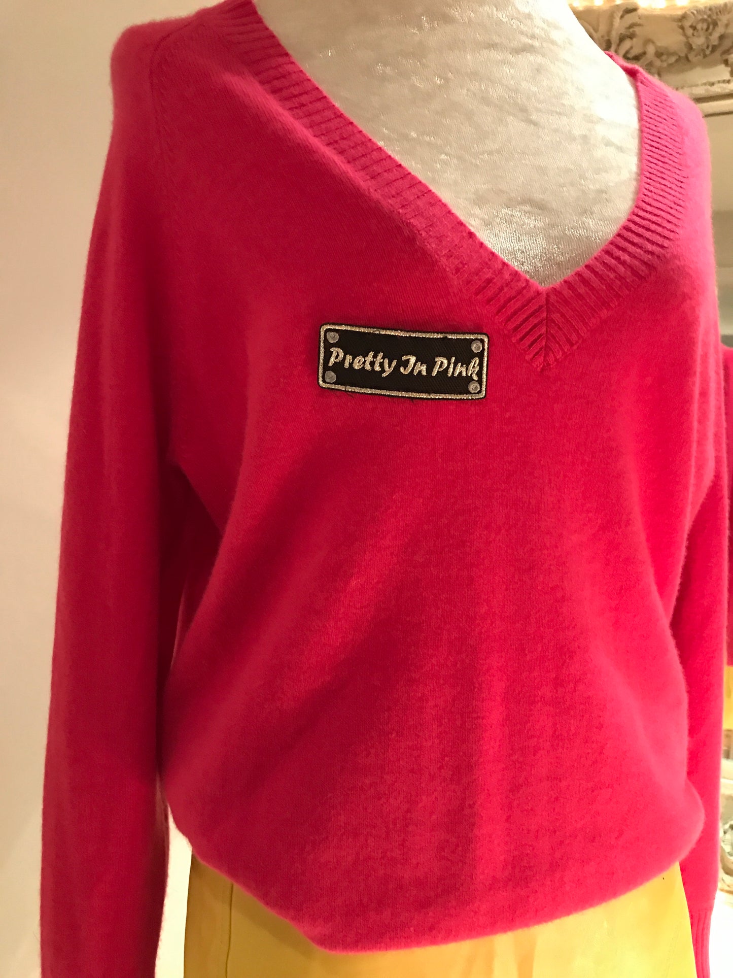 Pretty in Pink Cashmere Jumper