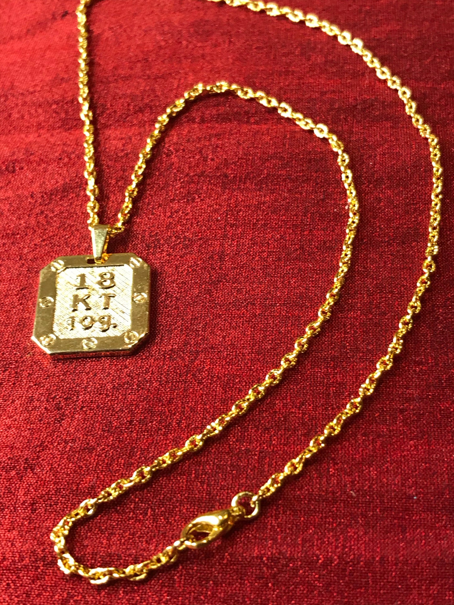 Gold Standard Necklace