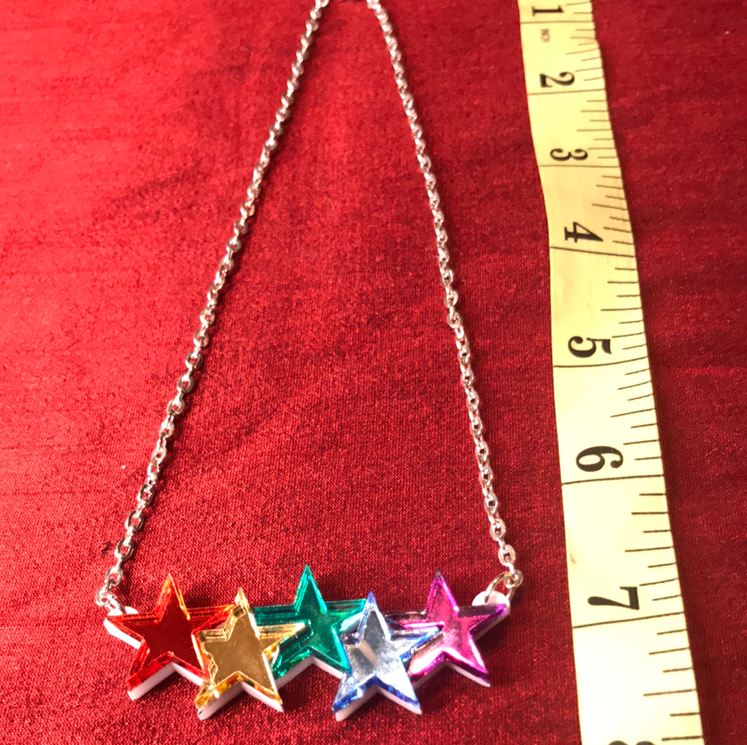 Superstar Baby Acrylic Necklace