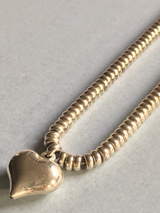 Silver Sweetie Pie Necklace
