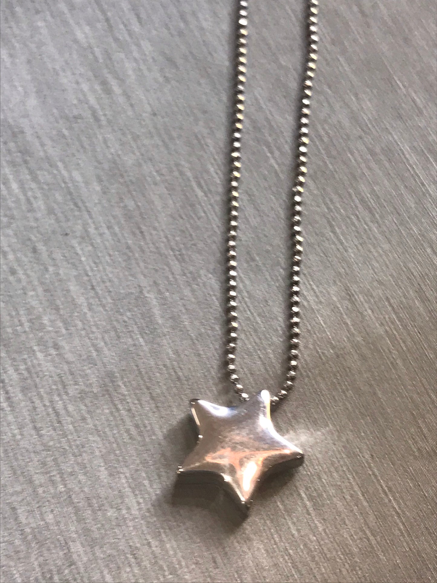 You’ll Always Be My Star Silver Necklace
